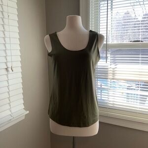 Chico's Dark Green Women's Tank Top